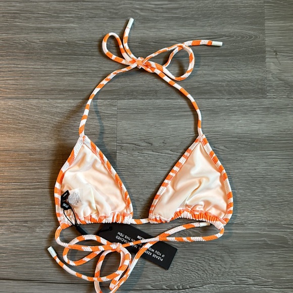 Zebra pop cheeky Bottom with string top swimsuit set. - Picture 13 of 15